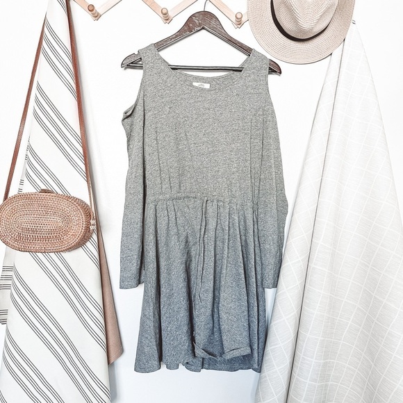 Anthropologie Lili's Closet Jamma Cold Shoulder Dress - Picture 3 of 5